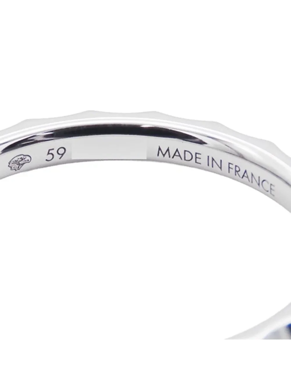 Louis Vuitton Marriage Ring Monogram Infini White Gold 18K